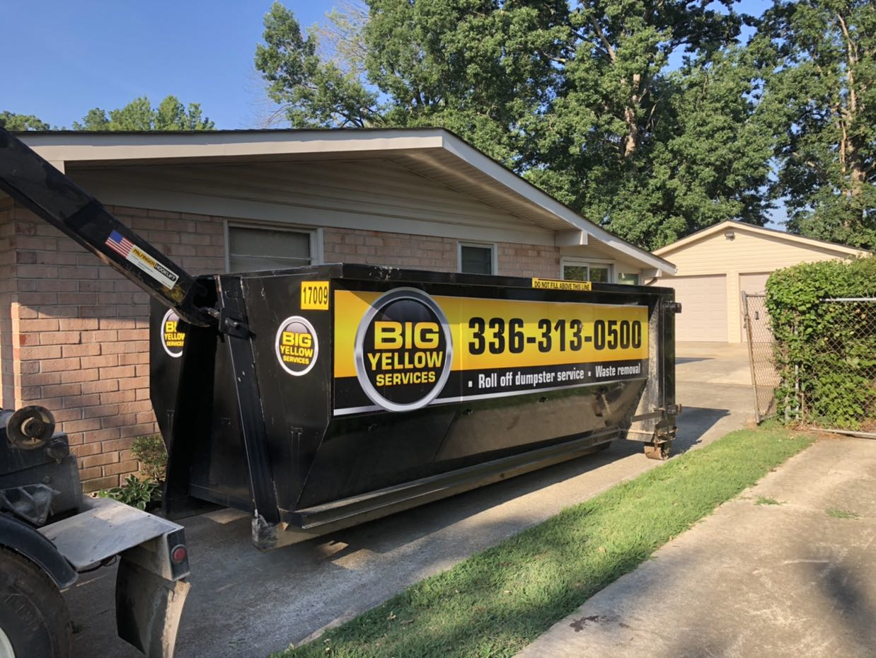 Dumpster Rentals Near Me in Greensboro NC  7-15-2020 Terms of Use | Roll-Off Dumpster and Portable Toilet Rentals | Big Yellow Services, LLC